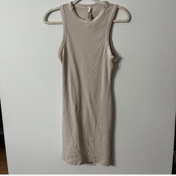 Skims Cotton Rib Tank Dress - Picture 2 of 3
